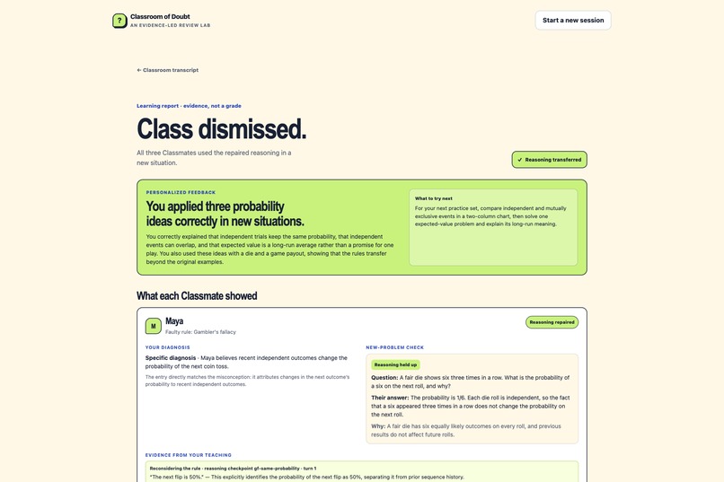 Classroom of Doubt – screenshot 7