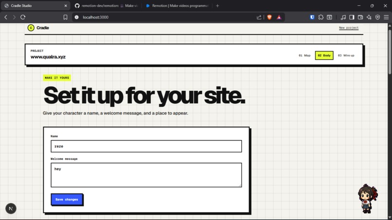 cradle – screenshot 2