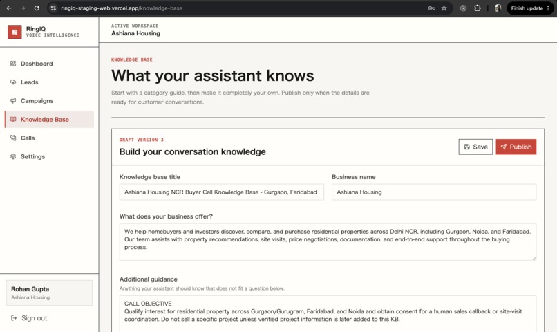 RingIQ – screenshot 7