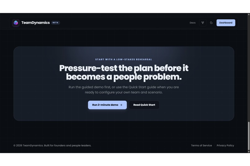 TeamDynamics – screenshot 5