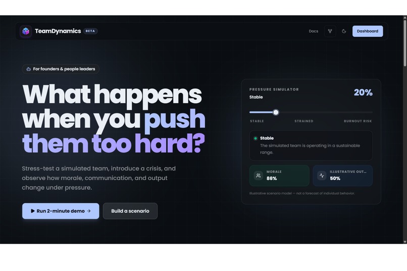 TeamDynamics – screenshot 12