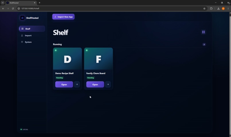 ShelfHosted – screenshot 4