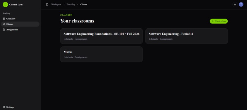 Citation Gym – screenshot 3
