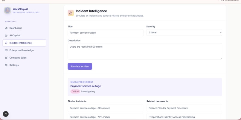 WorkShip AI – screenshot 2