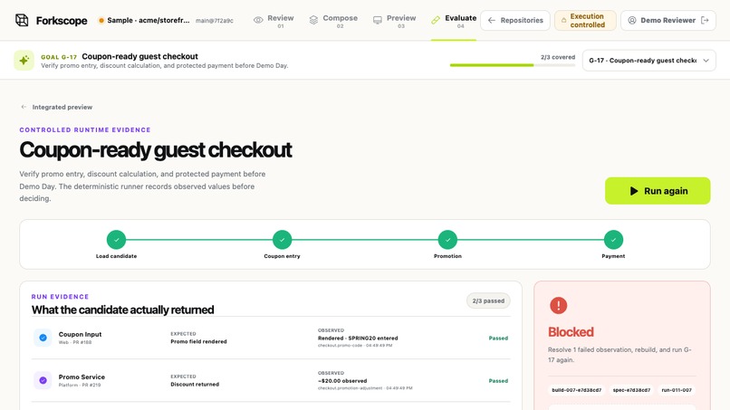 Forkscope – screenshot 1