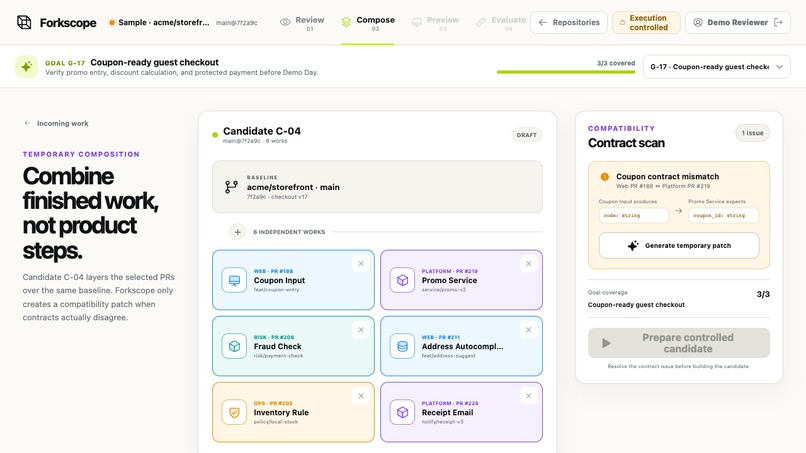 Forkscope – screenshot 3