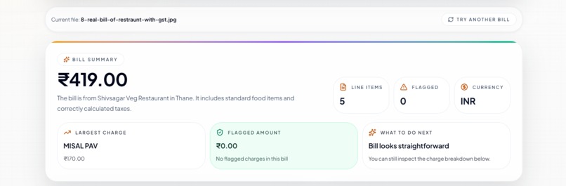 Explain My Bill – screenshot 3