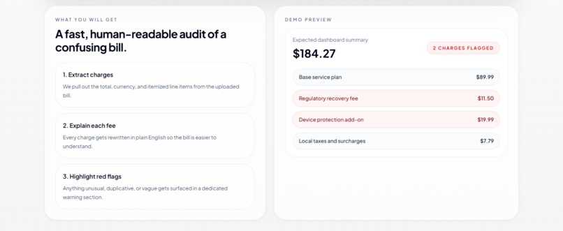 Explain My Bill – screenshot 4