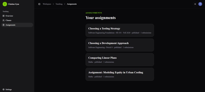Citation Gym – screenshot 4