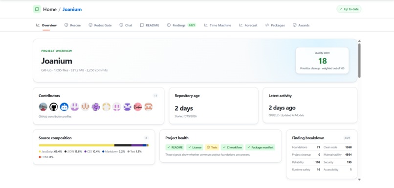 CodeRedox – screenshot 2