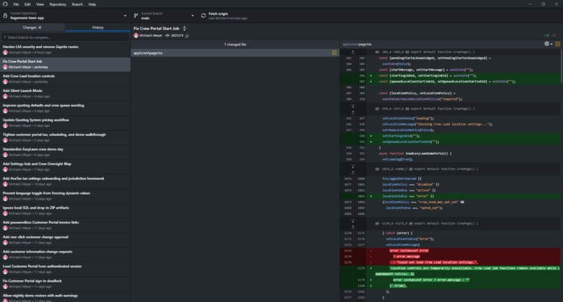 LAWNSNOWAPP: Taking LSA to Launch – screenshot 2