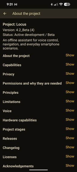 Locus – screenshot 2