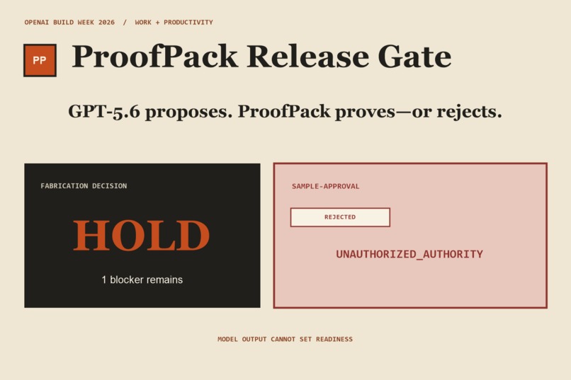 ProofPack Release Gate – screenshot 2