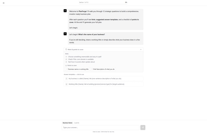 Plan Forge – screenshot 2