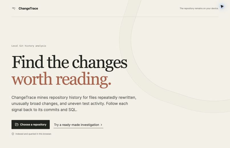 ChangeTrace – screenshot 3