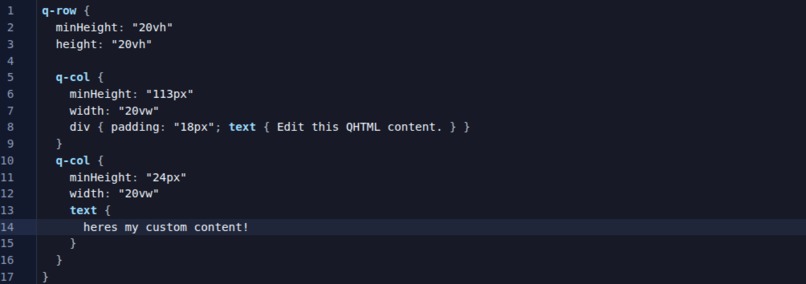 Q-HTML – screenshot 5