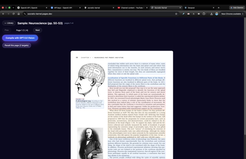 Socratic Kernel — AI Active Recall and Voice Study from PDF – screenshot 2