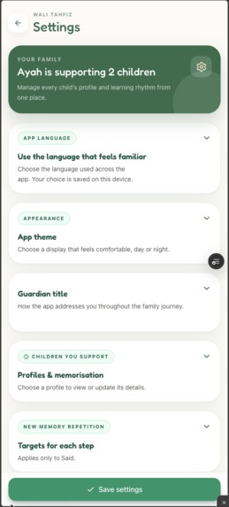 Wali Tahfiz – screenshot 2