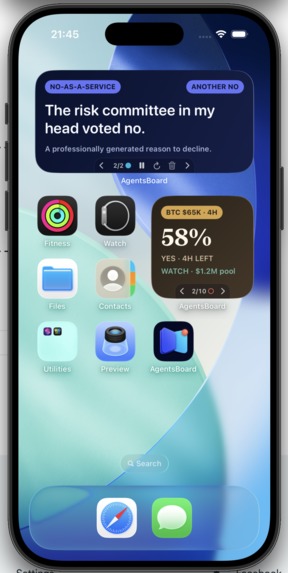 AgentsBoard – screenshot 1