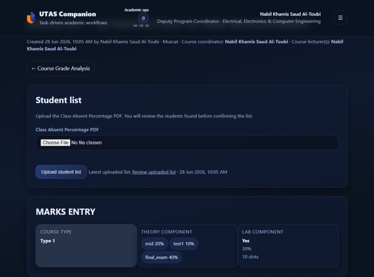 UTAS Companion  – screenshot 3