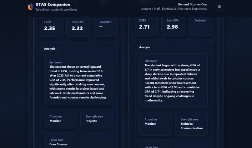 UTAS Companion  – screenshot 8