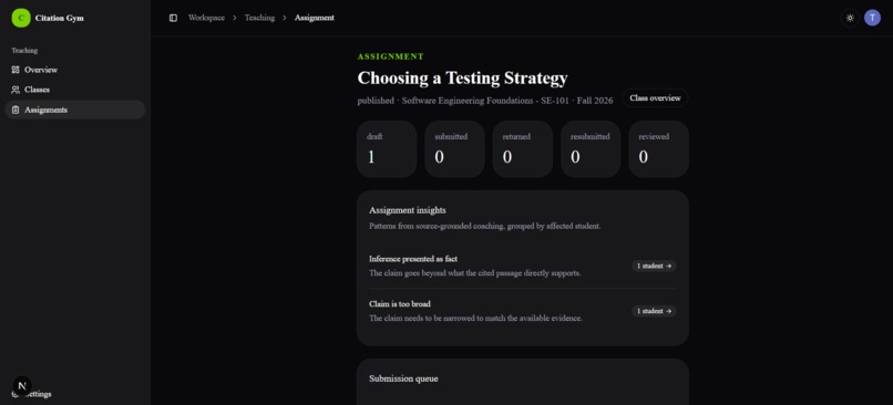 Citation Gym – screenshot 6