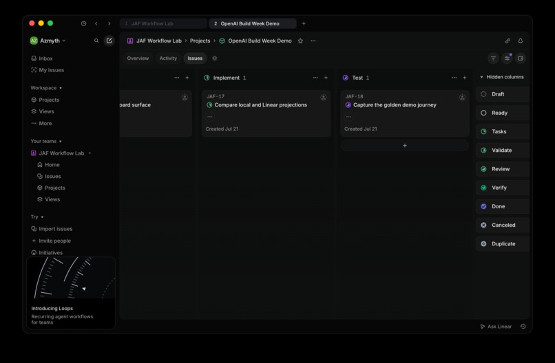 JAF Forge: The Graph Engineering Harness – screenshot 2