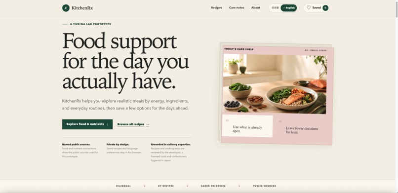 KitchenRx – screenshot 1