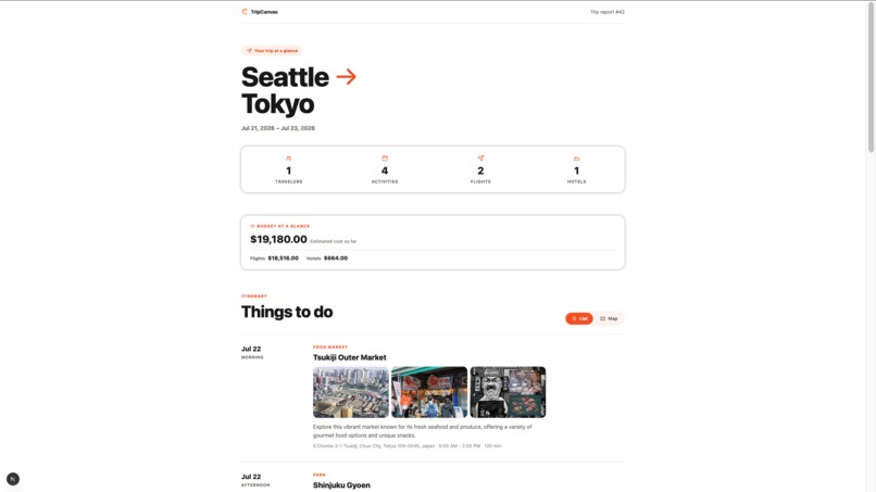 TripCanvas – screenshot 6