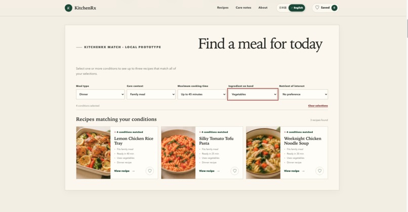 KitchenRx – screenshot 2