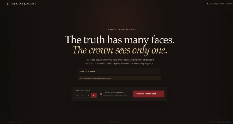 The King’s Judgment – screenshot 2