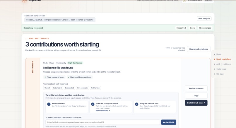 RepoLens – screenshot 3