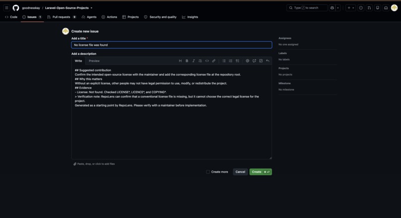 RepoLens – screenshot 4