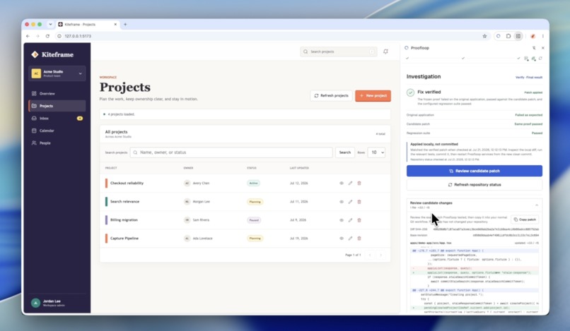 Proofloop – screenshot 3