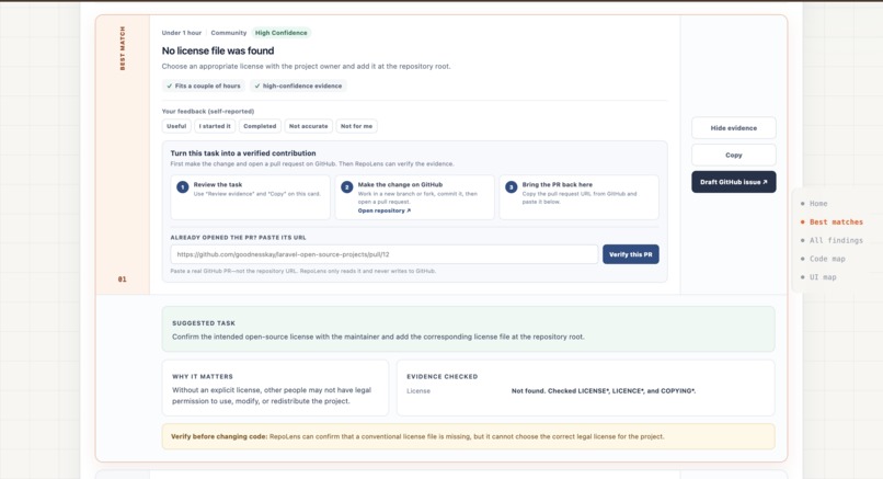 RepoLens – screenshot 5