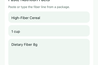 FiberTally - Fiber Tracking That Won't Wreck Your Gut