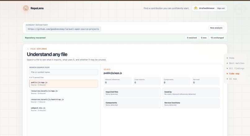 RepoLens – screenshot 7