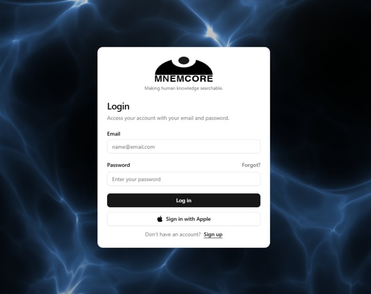 Mnemcore – screenshot 2