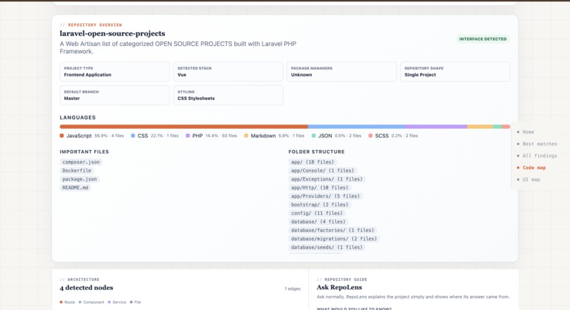 RepoLens – screenshot 8