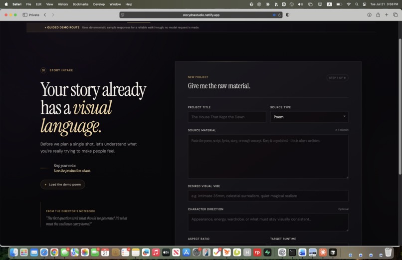 storyDNA Studio – screenshot 1