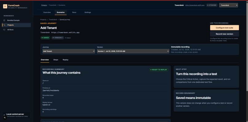 FormCrash Lab – screenshot 3
