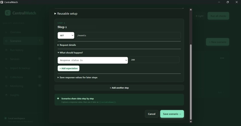CentralWatch – screenshot 3