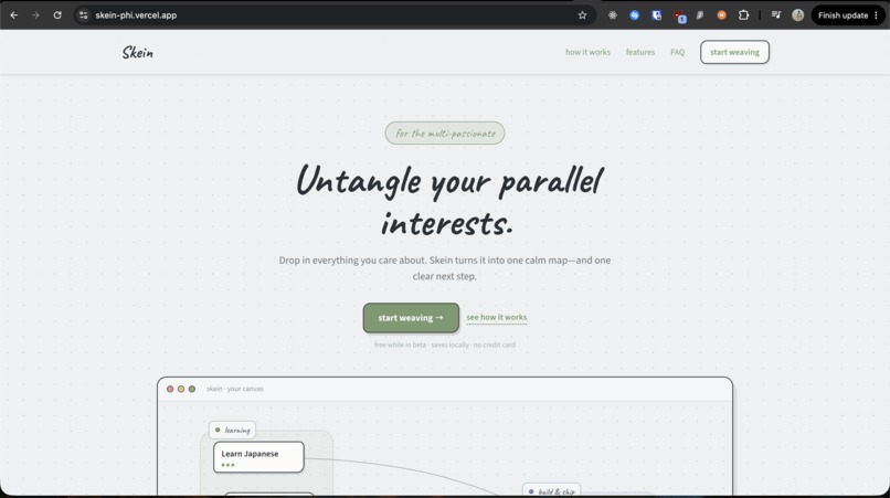 Skein – screenshot 1