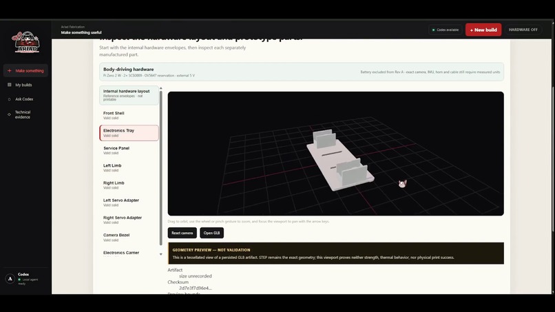 Ariad Fabrication – screenshot 3