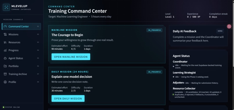 MLevelUp – screenshot 1