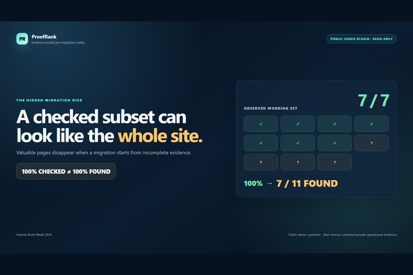 ProofRank – screenshot 1