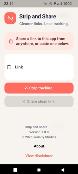 Strip and Share – screenshot 3