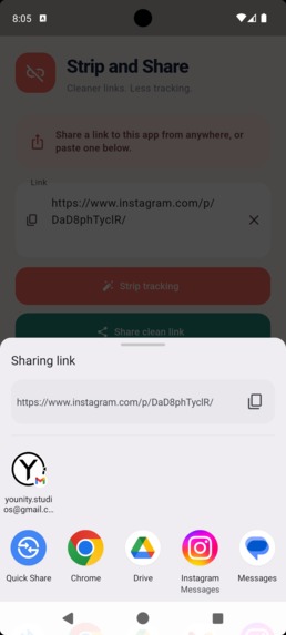 Strip and Share – screenshot 8