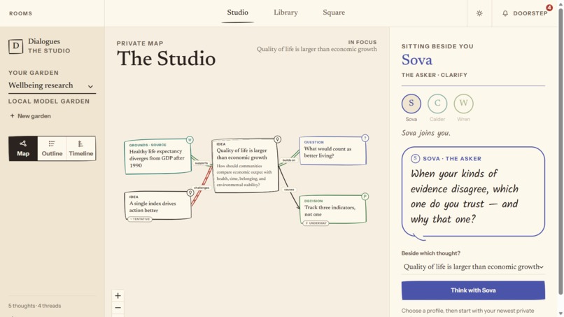 Dialogues – screenshot 2