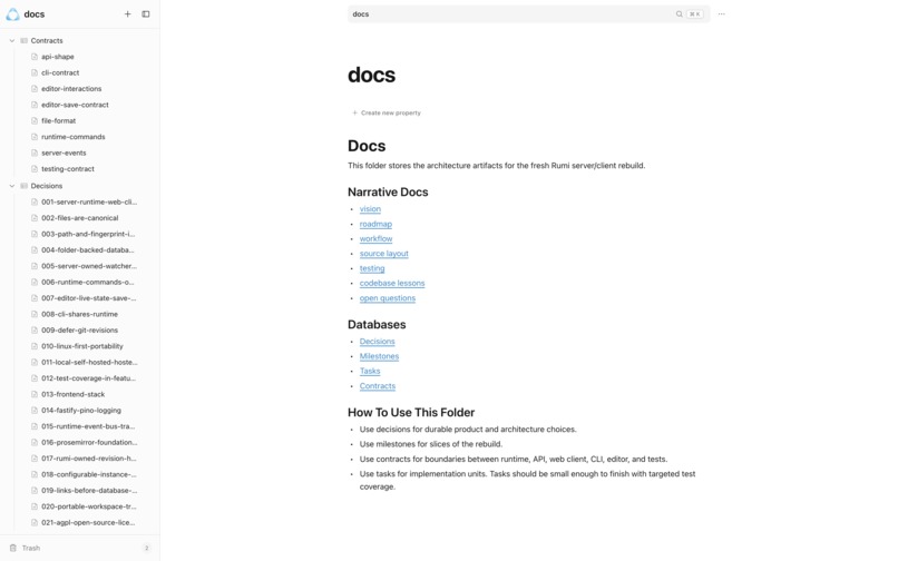 rumi.md – screenshot 1